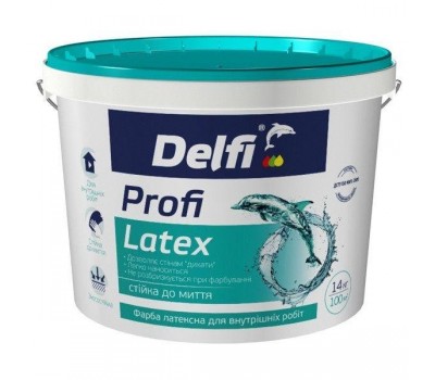 Фарба Profi latex TM Delfi 1.4 кг