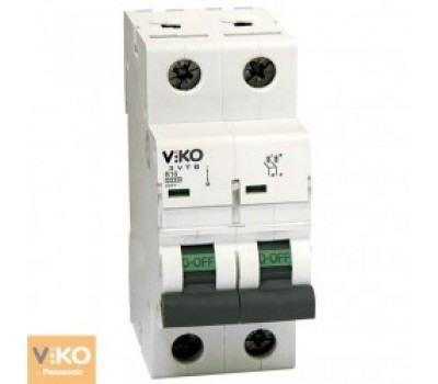 Автоматичний вимикач  VIKO 25А двополюсний