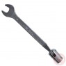 Ключ рожково-накидной шарнирный 14мм Cr-V, покрыти
