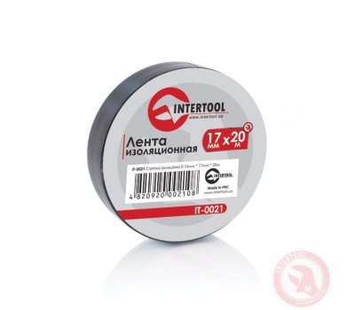 Лента изоляционная 0.15mm*17mm*20m черная  IT-0021