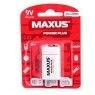 Батарейка сол. MAXUS 6F22-9V-C1