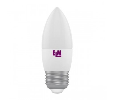 Лампа ELM 6W E27 4000 свеча
