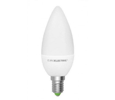 EUROELECTRIC LED Лампа CL  6W E14 4000 K