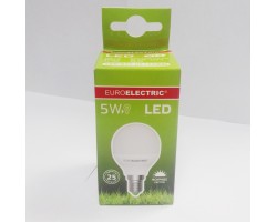 EUROELECTRIC LED Лампа G45  5W E14 4000 K